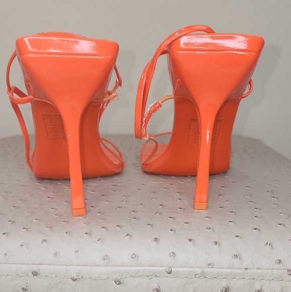 𝅺Asos Orange strap sandals - Picture 5 of 9
